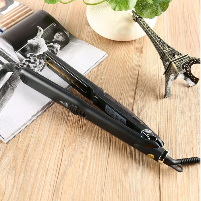 Professional Steam Hair Straightener with Argan Oil Infusion