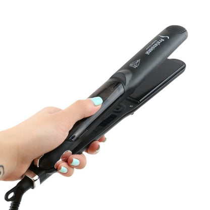 Professional Steam Hair Straightener with Argan Oil Infusion