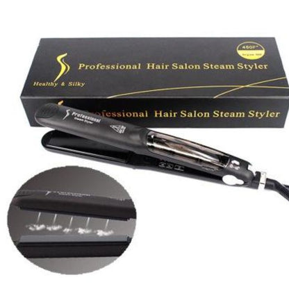 Professional Steam Hair Straightener with Argan Oil Infusion