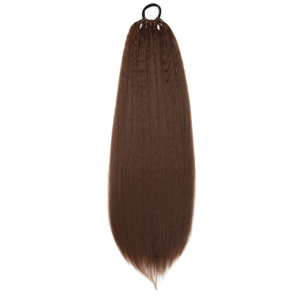 Silk Rope Ponytail Extension | High Temperature Fiber