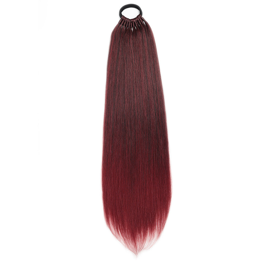 Silk Rope Ponytail Extension | High Temperature Fiber