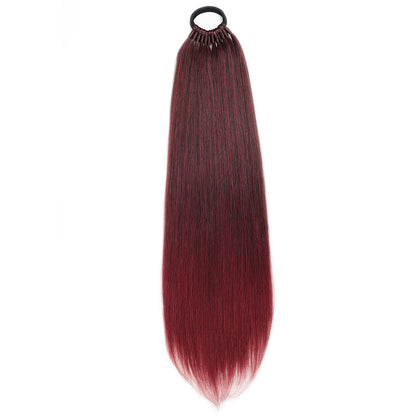 Silk Rope Ponytail Extension | High Temperature Fiber