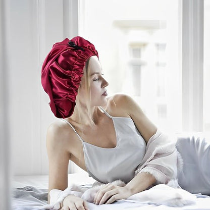 Bonnet en satin