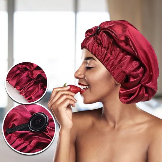 Bonnet en satin
