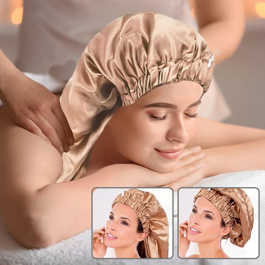 Bonnet en satin