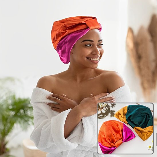 Bonnet en satin