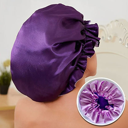 Bonnet en satin 