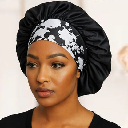 Bonnet en satin 