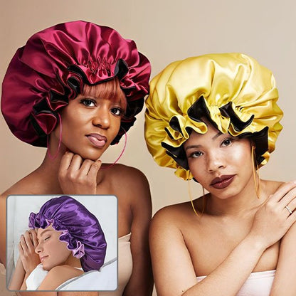 Bonnet en satin
