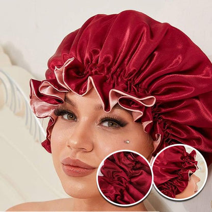 Bonnet en satin
