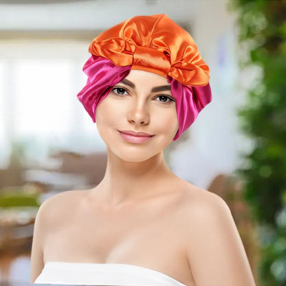 Bonnet en satin