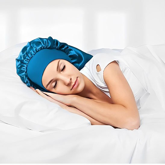 Bonnet en satin