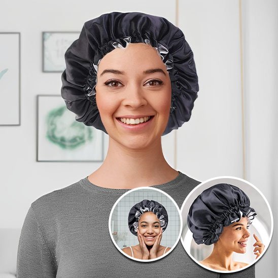 Bonnet en satin 