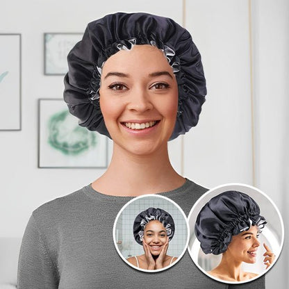 Bonnet en satin 