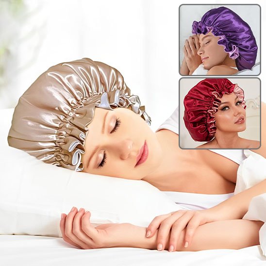 Bonnet en satin