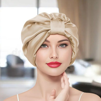 Bonnet en satin
