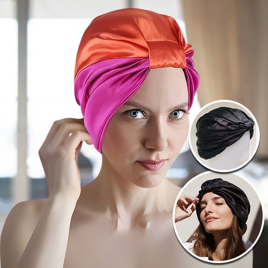 Bonnet en satin
