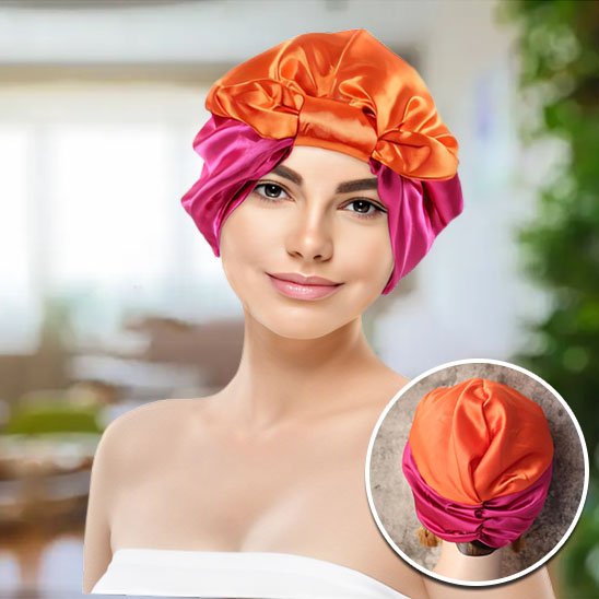 Bonnet en satin