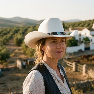 Chapeau cowboy femme