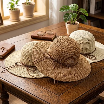 Chapeau de paille femme