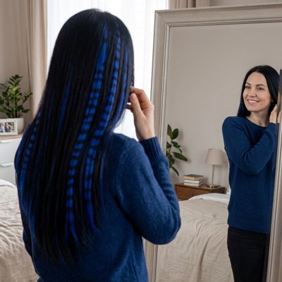 Extension cheveux clip 