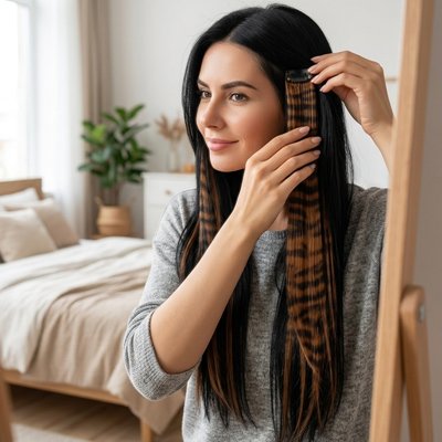 Extension cheveux clip 