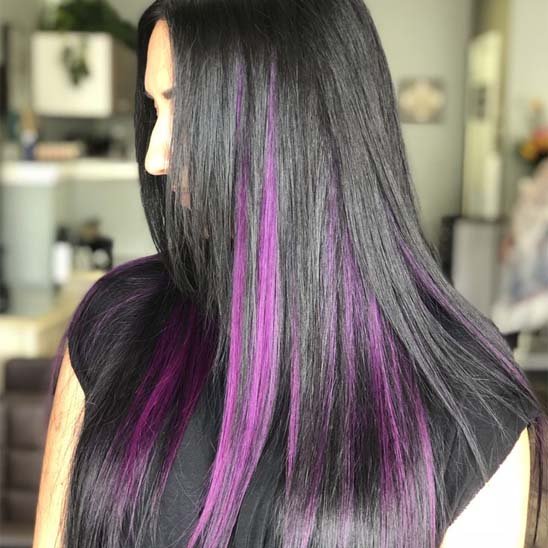 Extension clip cheveux