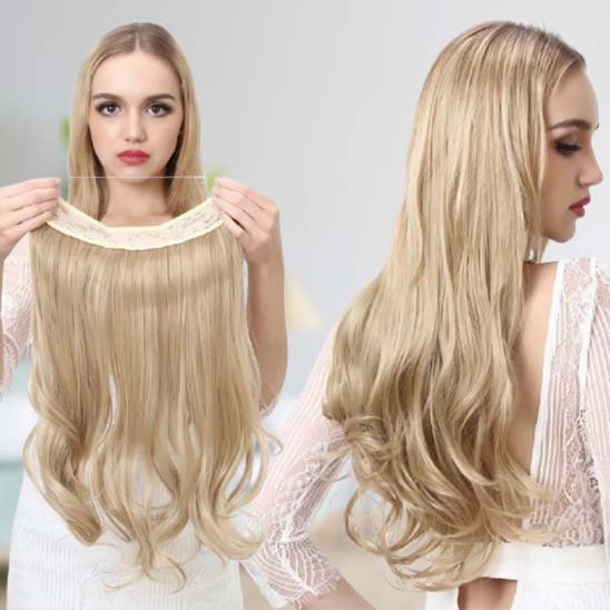 Extension clip cheveux