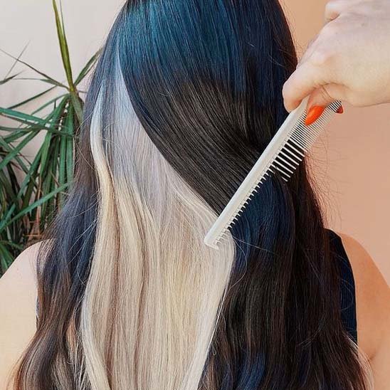 Extension clip cheveux