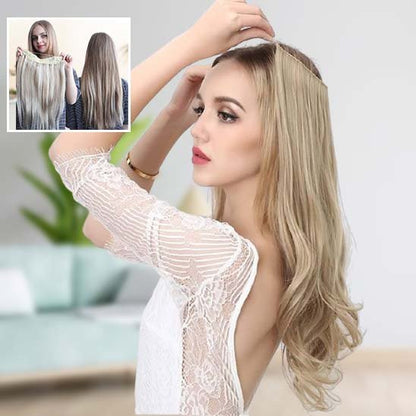 Extension clip cheveux