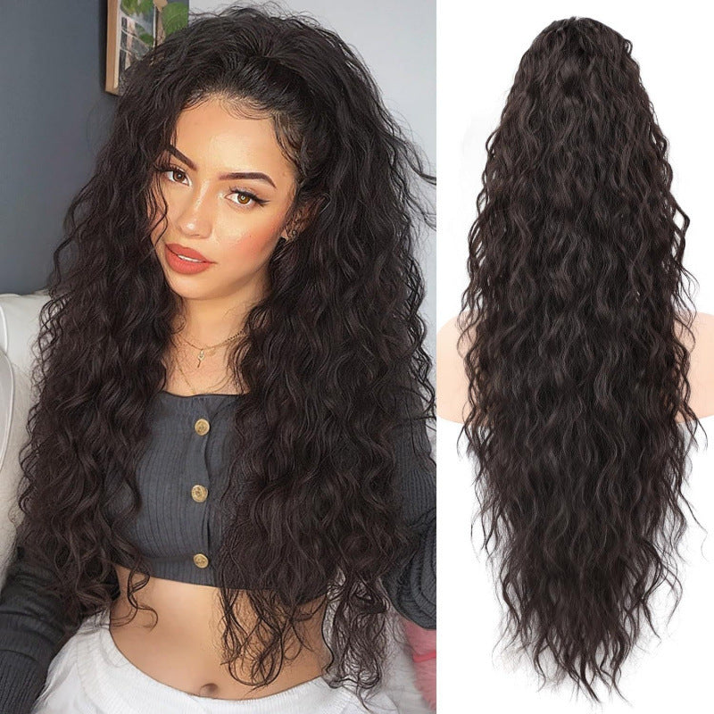 Water Ripple Long Curly Hair