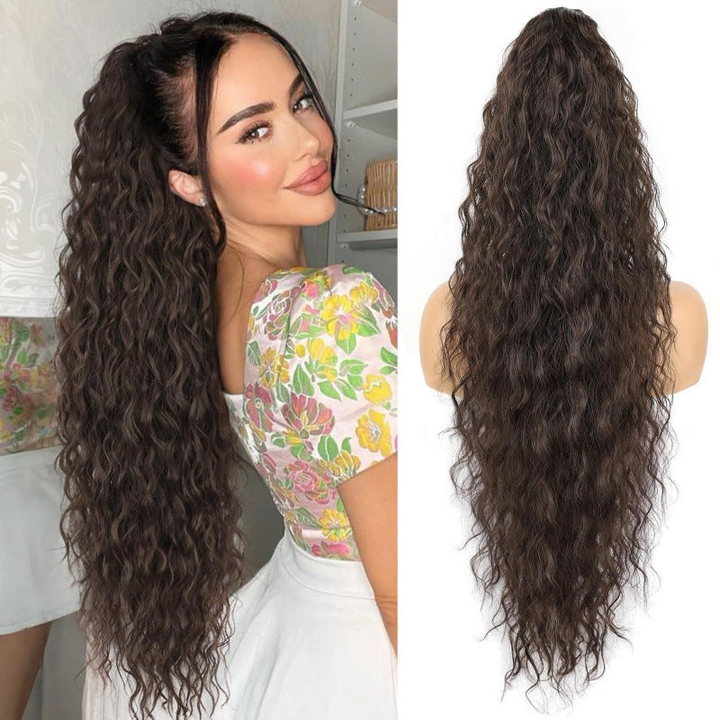 Water Ripple Long Curly Hair