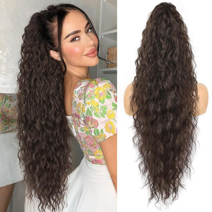 Water Ripple Long Curly Hair