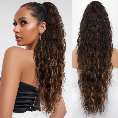 Water Ripple Long Curly Hair
