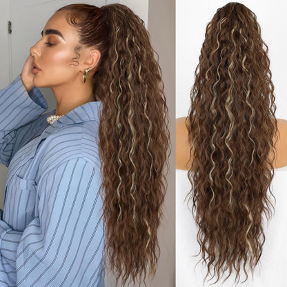 Water Ripple Long Curly Hair