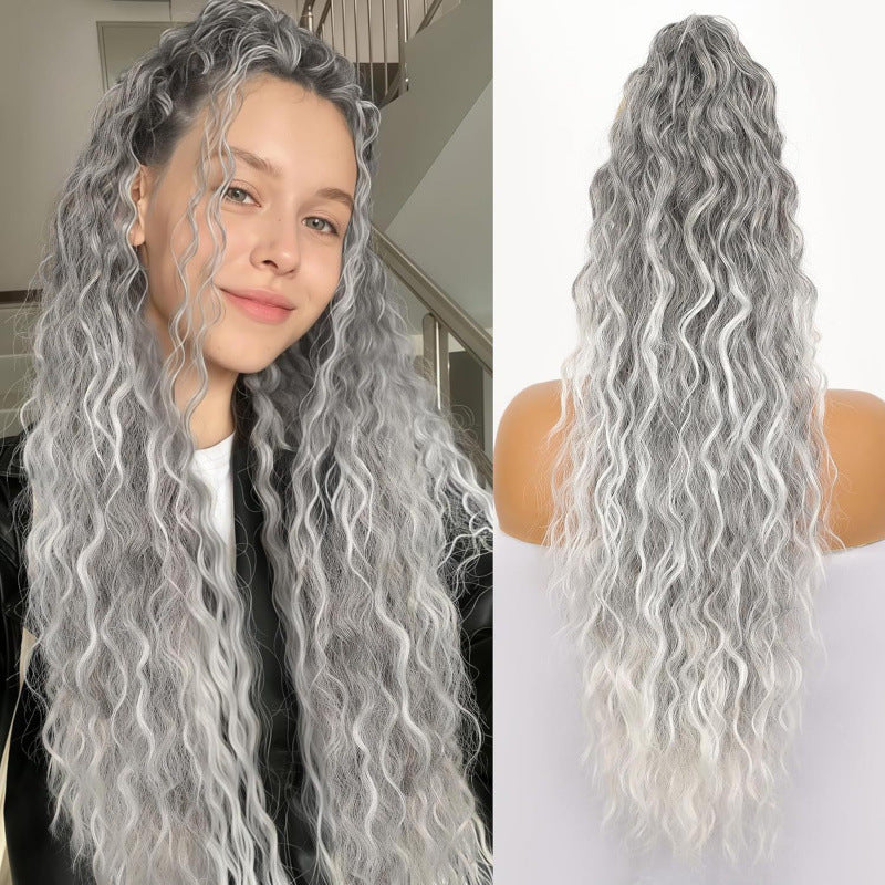 Water Ripple Long Curly Hair