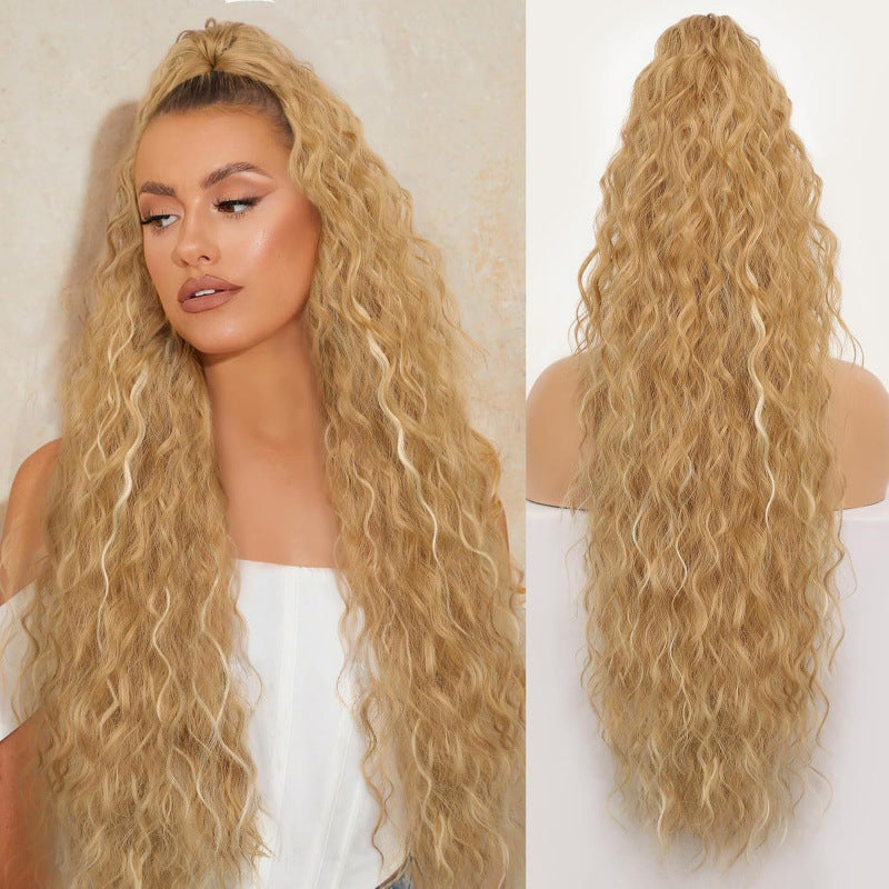 Water Ripple Long Curly Hair