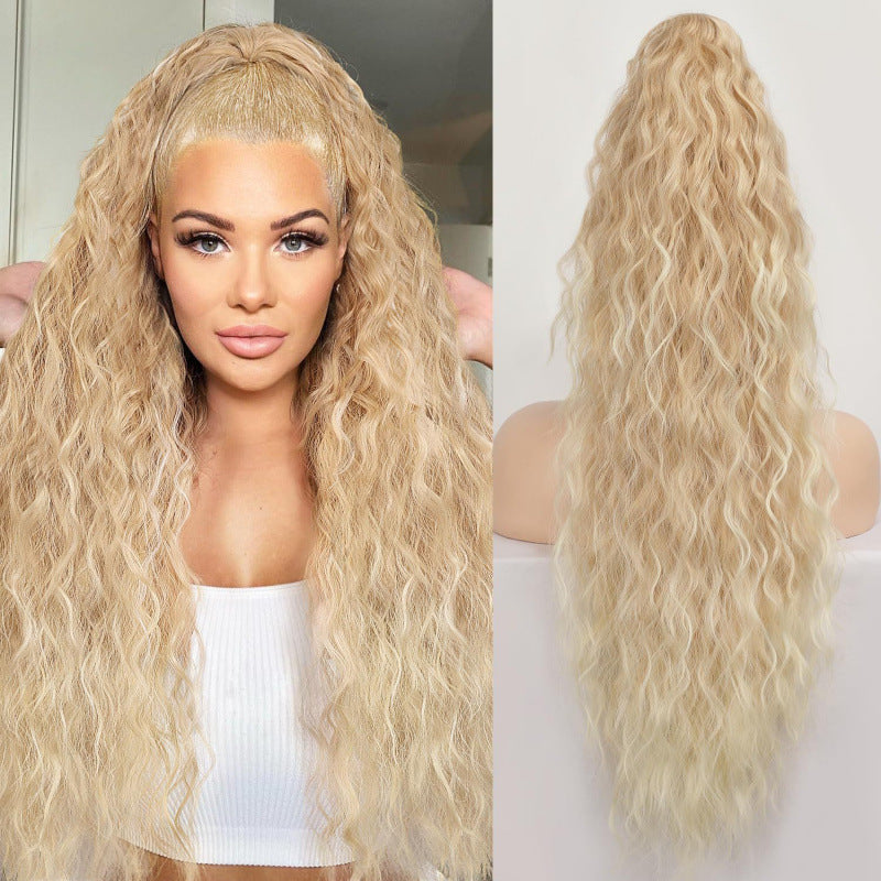 Water Ripple Long Curly Hair