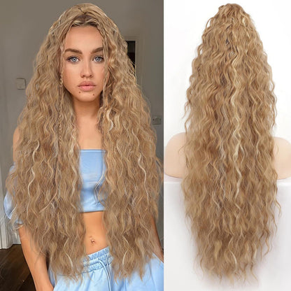Water Ripple Long Curly Hair