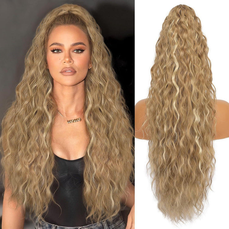 Water Ripple Long Curly Hair