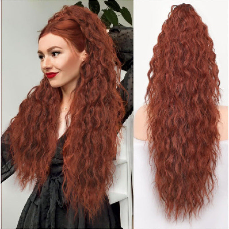 Water Ripple Long Curly Hair