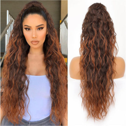 Water Ripple Long Curly Hair