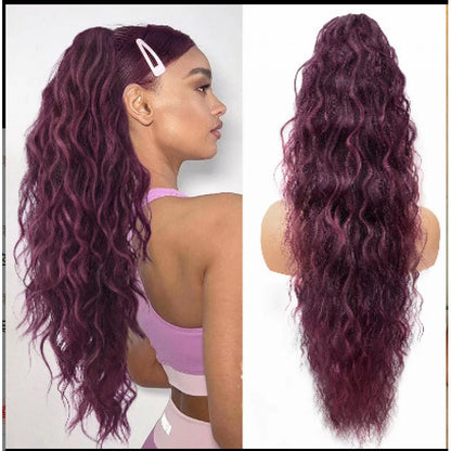 Water Ripple Long Curly Hair