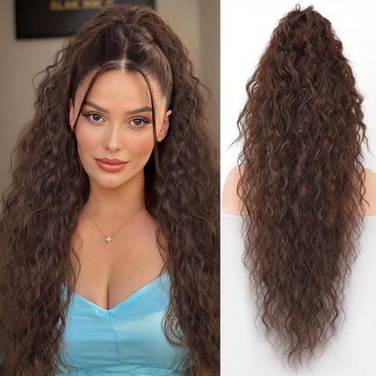 Water Ripple Long Curly Hair