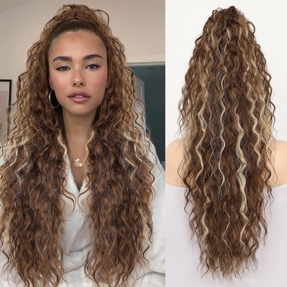 Water Ripple Long Curly Hair