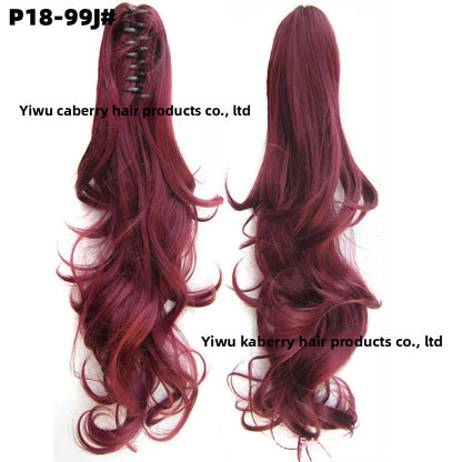 Grab Clip Long Curly Hair Ponytail 